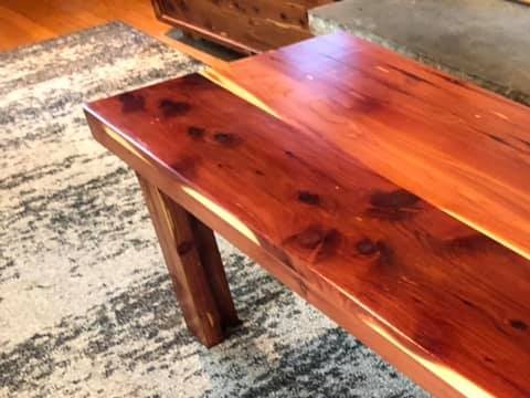 Cedar Table, Low Table, Japanese Table, Flexible Seating