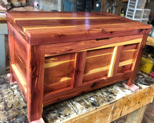 Medium Cedar Chest, Hope Chest