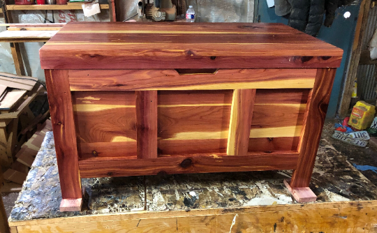 Medium Cedar Chest, Hope Chest