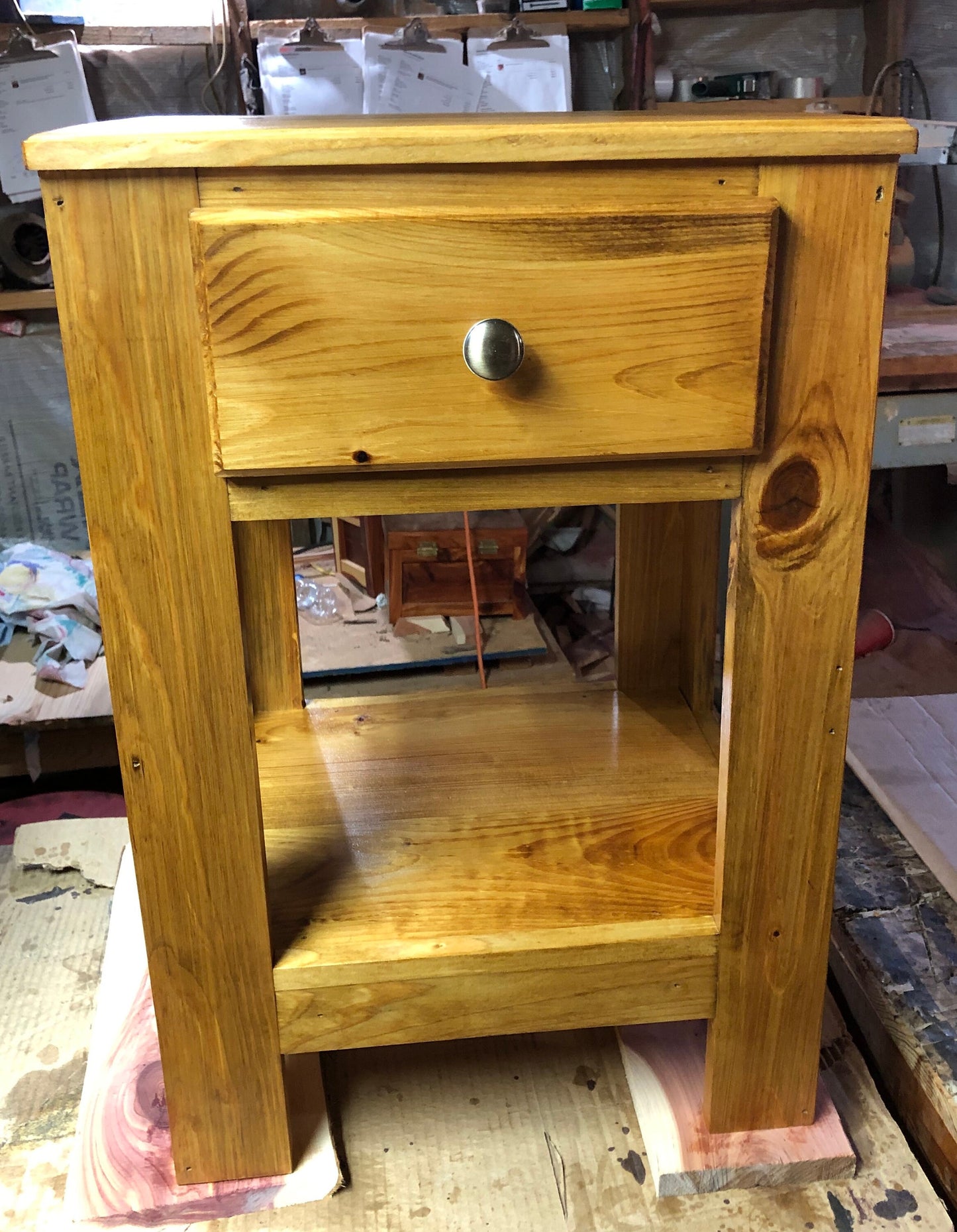 Night Stand, End Table, wood table, Rustic Table