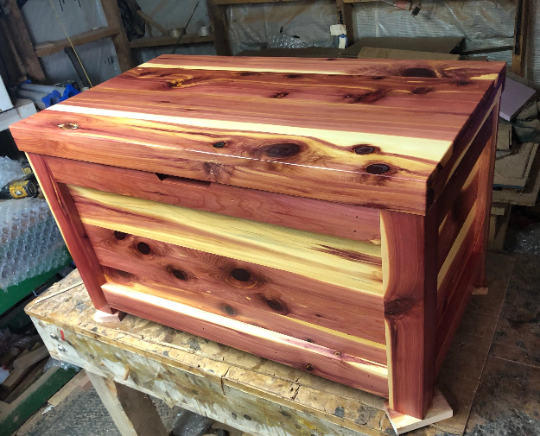 Medium Cedar Chest, Hope Chest