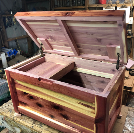 Medium Cedar Chest, Hope Chest