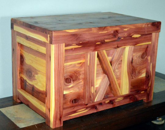 Handcrafted Rustic Cedar Chest with Tray, Quilt, Sewing box,  Keepsake Box, Storage box, Keepsake Chest